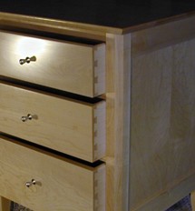 Dovetailed drawers